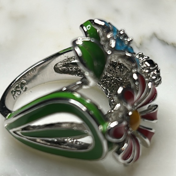 RSC Titanium and Enamel Ring - Picture 6 of 13